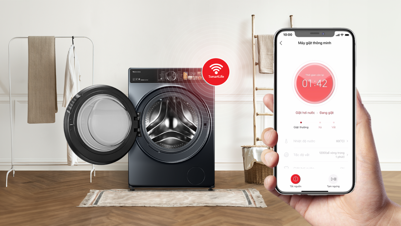 Toshiba T25 - máy giặt thông minh tích hợp công nghệ Aroma+ độc đáo, nâng chuẩn thơm sạch cho quần áo